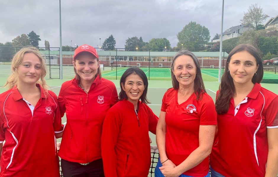 Cashmere Tennis Club Ladies Division 1 Winners