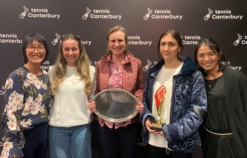 Cashmere Tennis Club Women's Division 1 Winners 2024/25