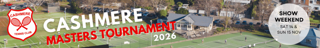 Cashmere Tennis Club Masters Tournament